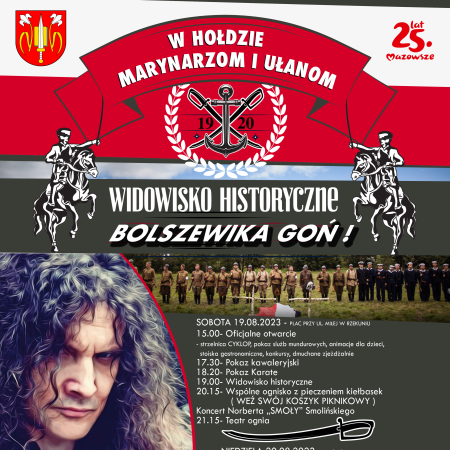 Gmina Rzekuń zaprasza na widowisko historyczne "Bolszewika goń" i piknik rodzinny. Zobacz program [WIDEO]