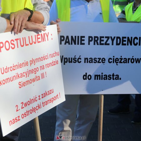Prezydent Ostrołęki odpowiada na postulaty transportowców. Ten nie będzie spełniony