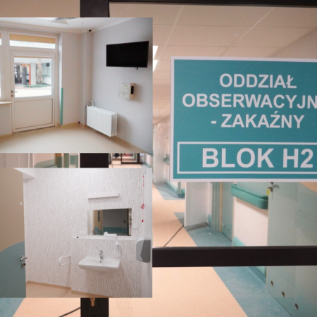 Szpital w Ostrołęce wzmacnia się w walce z chorobami zakaźnymi [ZDJĘCIA]