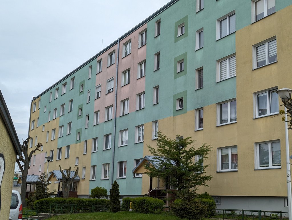 Blok, w kt&oacute;rym doszło do zab&oacute;jstwa 