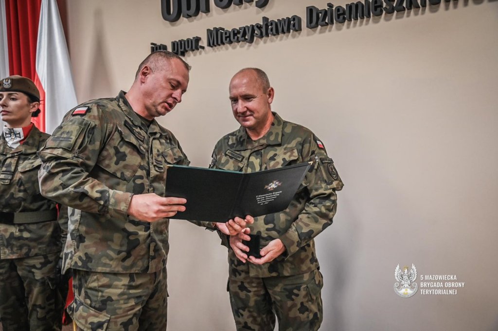 fot. 5 Mazowiecka Brygada Obrony Terytorialnej  im. ppor. Mieczysława Dziemieszkiewicza, ps. "R&oacute;j"