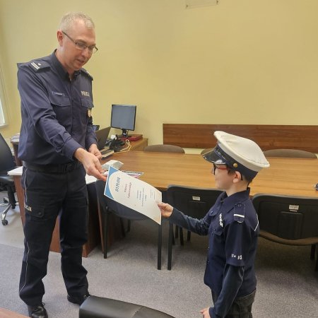 Wiktor Fabiszewski (przez chwilę) komendantem ostrołęckiej policji [ZDJĘCIA]