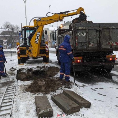 Awaria sieci wodociągowej. Mieszkańcy centrum Ostrołęki bez wody