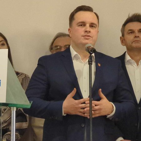 Wybory 2024. Paweł Niewiadomski kandydatem na prezydenta Ostrołęki [WIDEO, ZDJĘCIA]