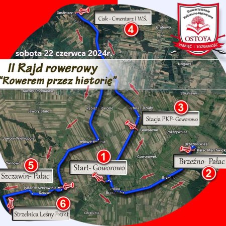 II Rajd rowerowy „Rowerem przez historię”