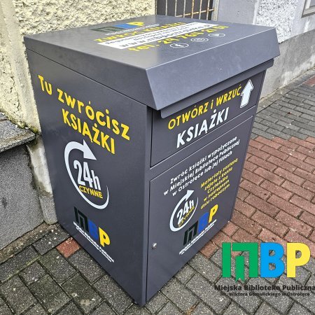 Od teraz zwrot książek jeszcze łatwiejszy! Nowość w Miejskiej Bibliotece Publicznej w Ostrołęce