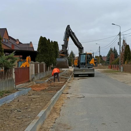 Ulica Kościelna w Laskowcu w przebudowie – utrudnienia, ale i lepsza infrastruktura [ZDJĘCIA]