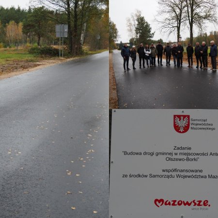 Nowa droga połączy dwie gminy. Zakończono inwestycję za 272 tys. zł [ZDJĘCIA]