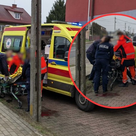 Zakrwawiony mężczyzna przy DK-53. Policjanci ruszyli na ratunek! Co wydarzyło się w Dylewie? [ZDJĘCIA]