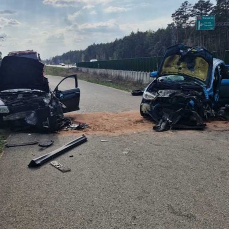 Tragedia przy S8. Zginął 47-letni kierowca