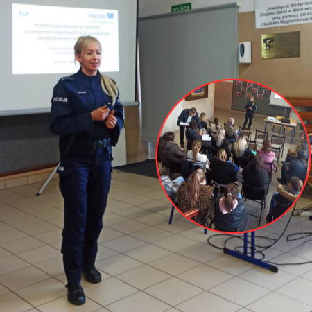 Lekcja cyberbezpieczeństwa w Wolkowych