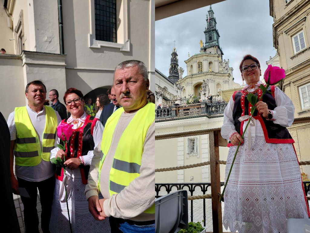 Magdalena Jaworowska na pielgrzymce na Jasnej G&oacute;rze