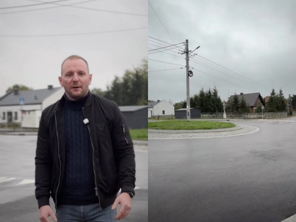 kadr z nagrania FB/Artur Kozłowski