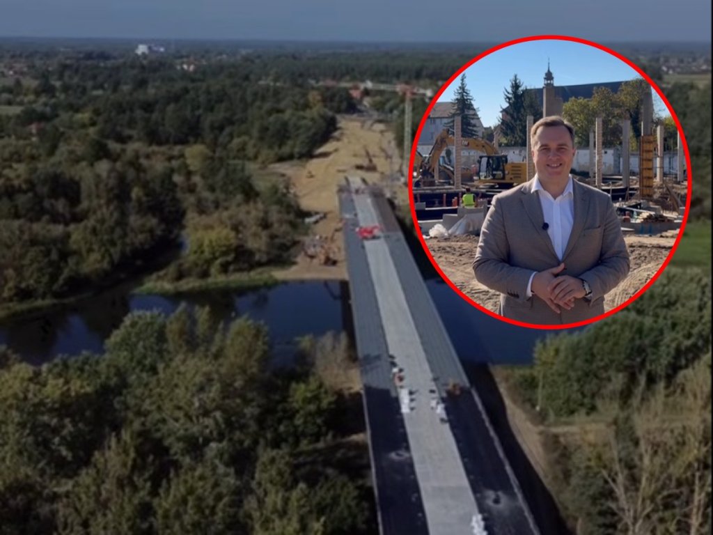 fot. kadr z nagrania Facebook/Paweł Niewiadomski-prezydent Ostrołęki