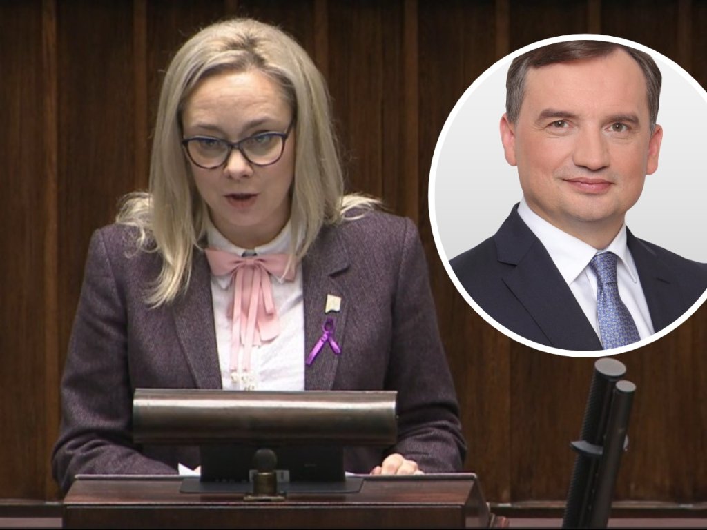 Żaneta Cwalina-Śliwowska nie chciała dyskutować ze Zbigniewem Ziobrą
