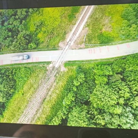 Maszynista z powiatu ostrołęckiego miał dużo szczęścia! Wszystko nagrał policyjny dron