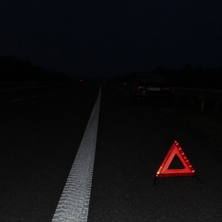 Pułapka na drodze. Było o krok od tragedii!