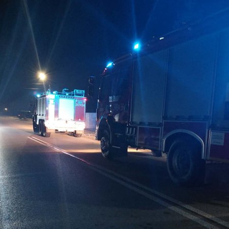 Brzmiało groźnie, skończyło się na strachu. Strażacy ochotnicy w akcji [FOTO]
