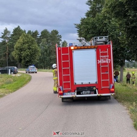 Pracowita doba strażaków. Wichura powaliła drzewa, były też wypadki [ZDJĘCIA]