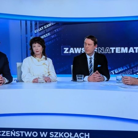 Poseł Mariusz Popielarz w TVP3. W programie m.in. o 3 latach rządów i wydarzeniach w ZSZ nr 4 [WIDEO]