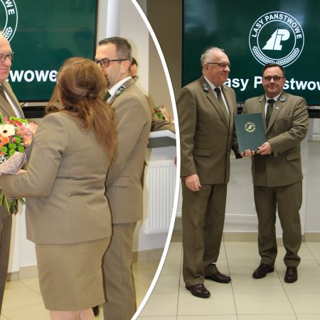 Po 42 latach pracy czas na emeryturę! Tak pożegnali nadleśniczego