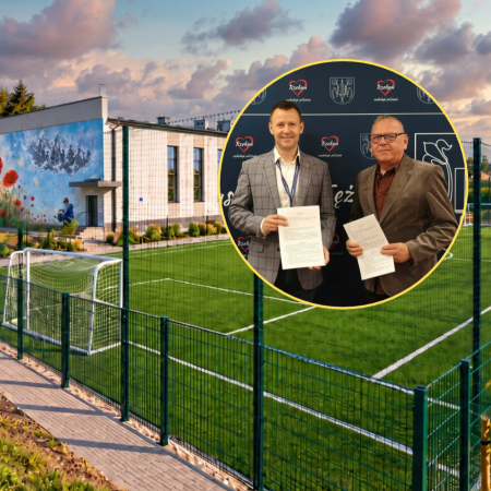 Drwęcz nie zwalnia tempa! Po hali sportowej czas na nowe boisko