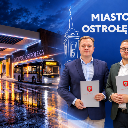 Podpisano umowę na budowę Centrum Przesiadkowego w Ostrołęce