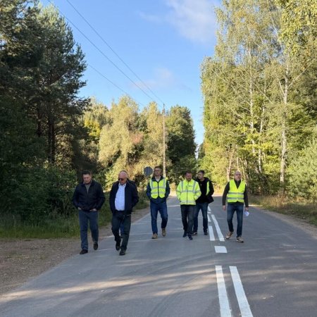 Drobny odcinek w Ludwinowie z nowym asfaltem. Koniec utrudnień dla kierowców [ZDJĘCIA]