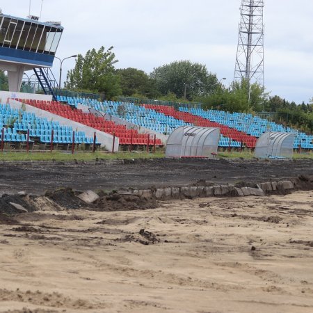 Remont stadionu w Ostrołęce. Żużlowej bieżni już nie ma! [WIDEO, ZDJĘCIA]