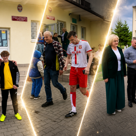 Poseł Grabowski dotrzymał słowa. Miał być mecz i był! [ZDJĘCIA]
