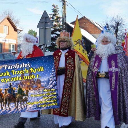 Orszak Trzech Króli 2026 w Myszyńcu. Sprawdź program uroczystości