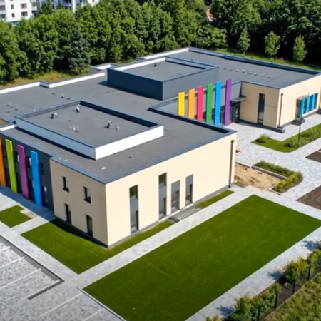 Nowe Przedszkole Miejskie nr 16 w Ostrołęce. Miasto ogłosiło przetarg na budowę „Krainy Odkrywców” [WIZUALIZACJA]