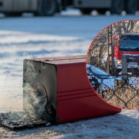 Groźny incydent na parkingu w Zamościu. Refleks kierowcy zapobiegł katastrofie