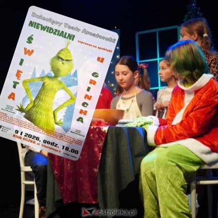 Grinch powraca do Ostrołęki! Drugi termin wyjątkowego spektaklu w klubie Oczko