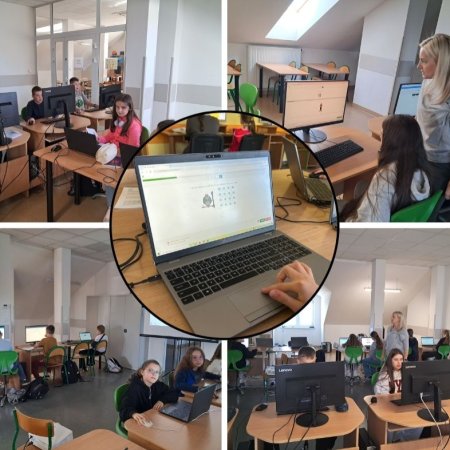 Matematyka ze sztuczną inteligencją w gminie Olszewo-Borki. Uczniowie testują nowe rozwiązanie [ZDJĘCIA]
