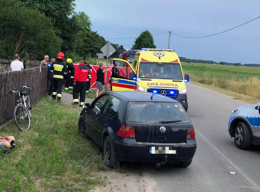 Do tragicznego wypadku doszło w Białusnym Lasku, gm. Myszyniec