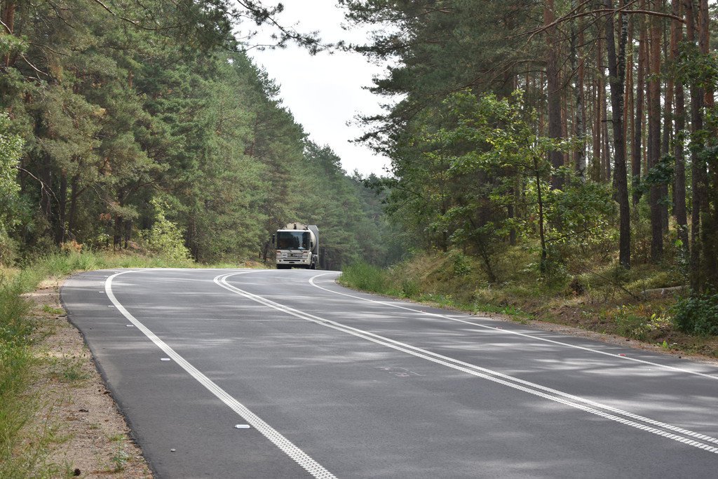 zdjęcie ilustracyjne, Droga powiatowa nr 2533W Chudek &ndash; Gleba &ndash; Kierzek &ndash; Zawady, fot. Starostwo Powiatowe w Ostrołęce