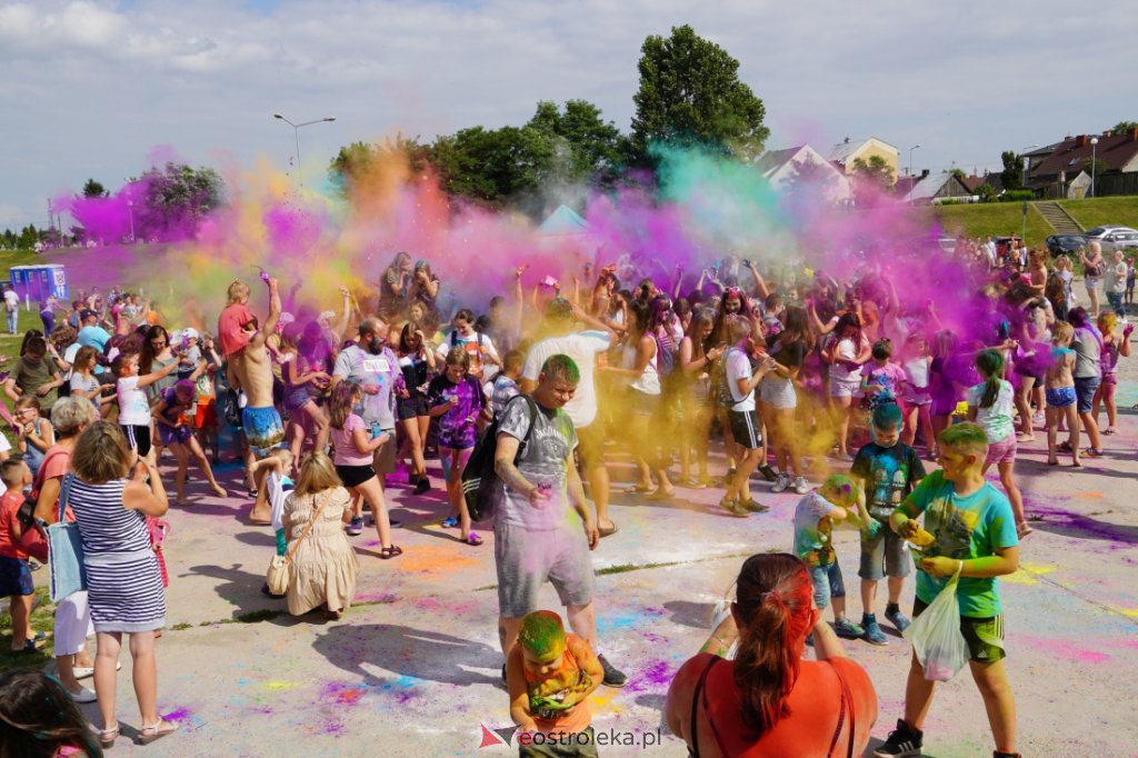 Holi Święto Kolor&oacute;w w Ostrołęce, fot. eostroleka.life