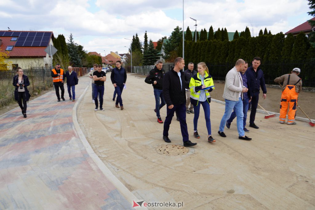 Oficjalny odbi&oacute;r ulicy Nadnarwiańskiej, fot. eostroleka.life
