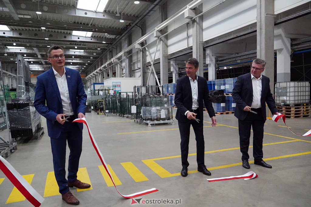 Oficjalne otwarcie rozbudowanego zakładu Pilkington IGP w Ostrołęce, fot. eostroleka.life