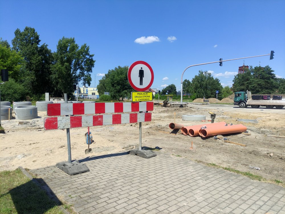 Przebudowa ulicy Goworowskiej, fot. eostroleka.life