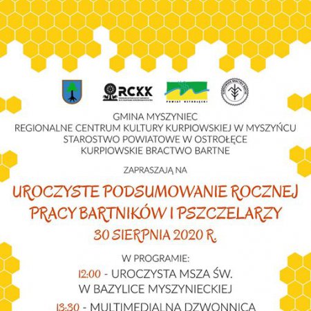 Uroczystość podsumowania rocznej pracy pszczelarzy i bartników [PROGRAM]