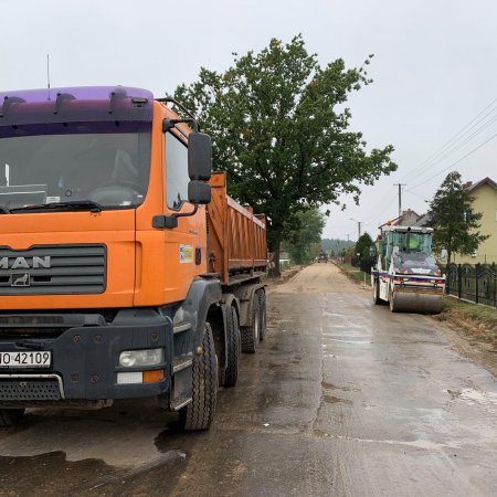 Mostowo z nową drogą [ZDJĘCIA]