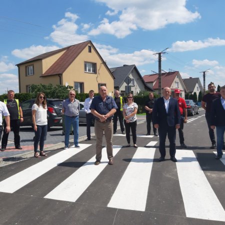 Budowa drogi Wejdo - Tyczek w gminie Łyse zakończona [ZDJĘCIA]