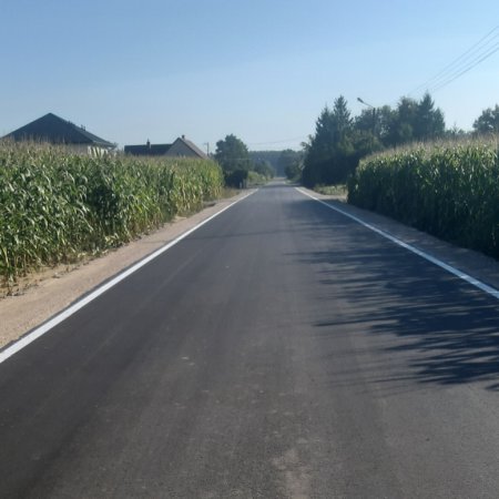 Przebudowa drogi w Tartaku zakończona [ZDJĘCIA]