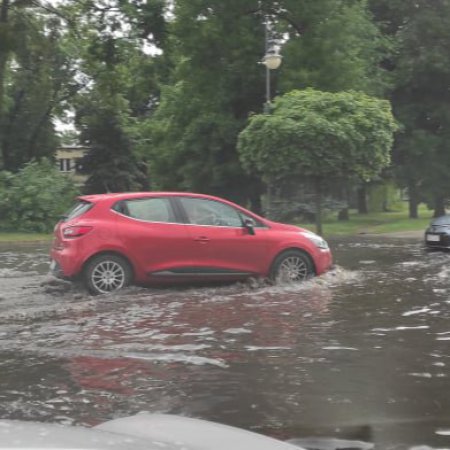 Ostrołęka i powiat po burzy. Było dużo strachu i wiele wody [ZDJĘCIA]