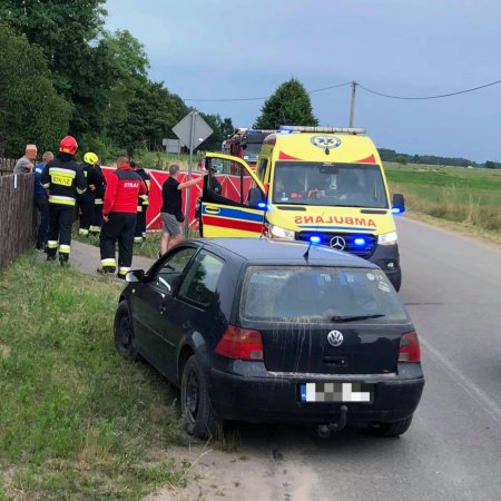 Śmiertelny wypadek w Białusnym Lasku, gm. Myszyniec. Zginął nastolatek