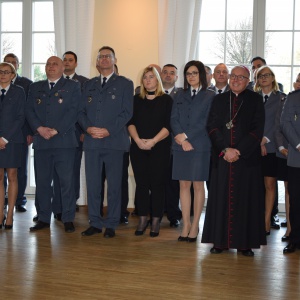 Wigilia ostrołęckich służb mundurowych [ZDJĘCIA]