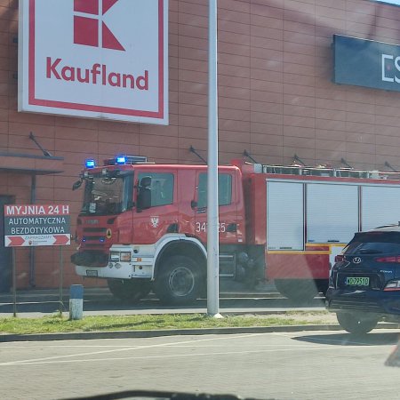 Alarm pożarowy w galerii handlowej. Wszystko przez… żelazko! [ZDJĘCIA]