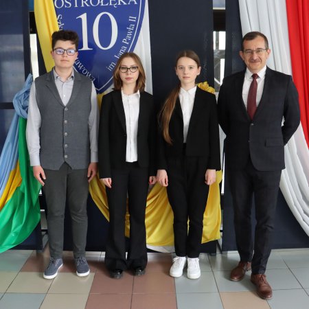 Z sukcesami w konkursach. Z nich jest dumna Szkoła Podstawowa nr 10